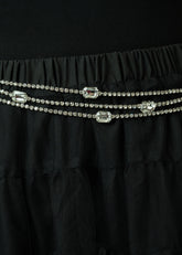 Rhinestone Multi Chain Belt Belts Kate Hewko 