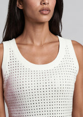 Rhinestone Studded Cropped Tank Top Tank Tops Kate Hewko 