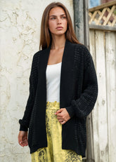 Rhinestone Studded Knit Cardigan Cardigans Kate Hewko 