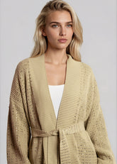 Rhinestone Studded Knit Cardigan Cardigans Kate Hewko 