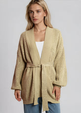 Rhinestone Studded Knit Cardigan Cardigans Kate Hewko 