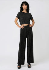 Rhinestone Studded Pant Pants Kate Hewko Black One size 