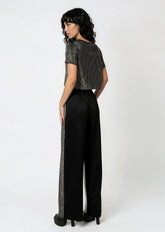 Rhinestones Studded Pants Pants Kate Hewko 