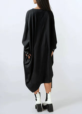 Rivet Trim Tunic Dress Dresses Kate Hewko 