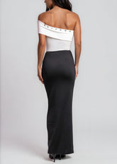 Rose Slit Pencil Skirt Skirts Kate Hewko 