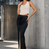 Rose Slit Pencil Skirt Skirts Kate Hewko 