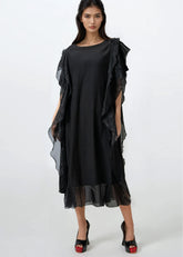 Ruffle Edge Tee Dress Dresses Kate Hewko 