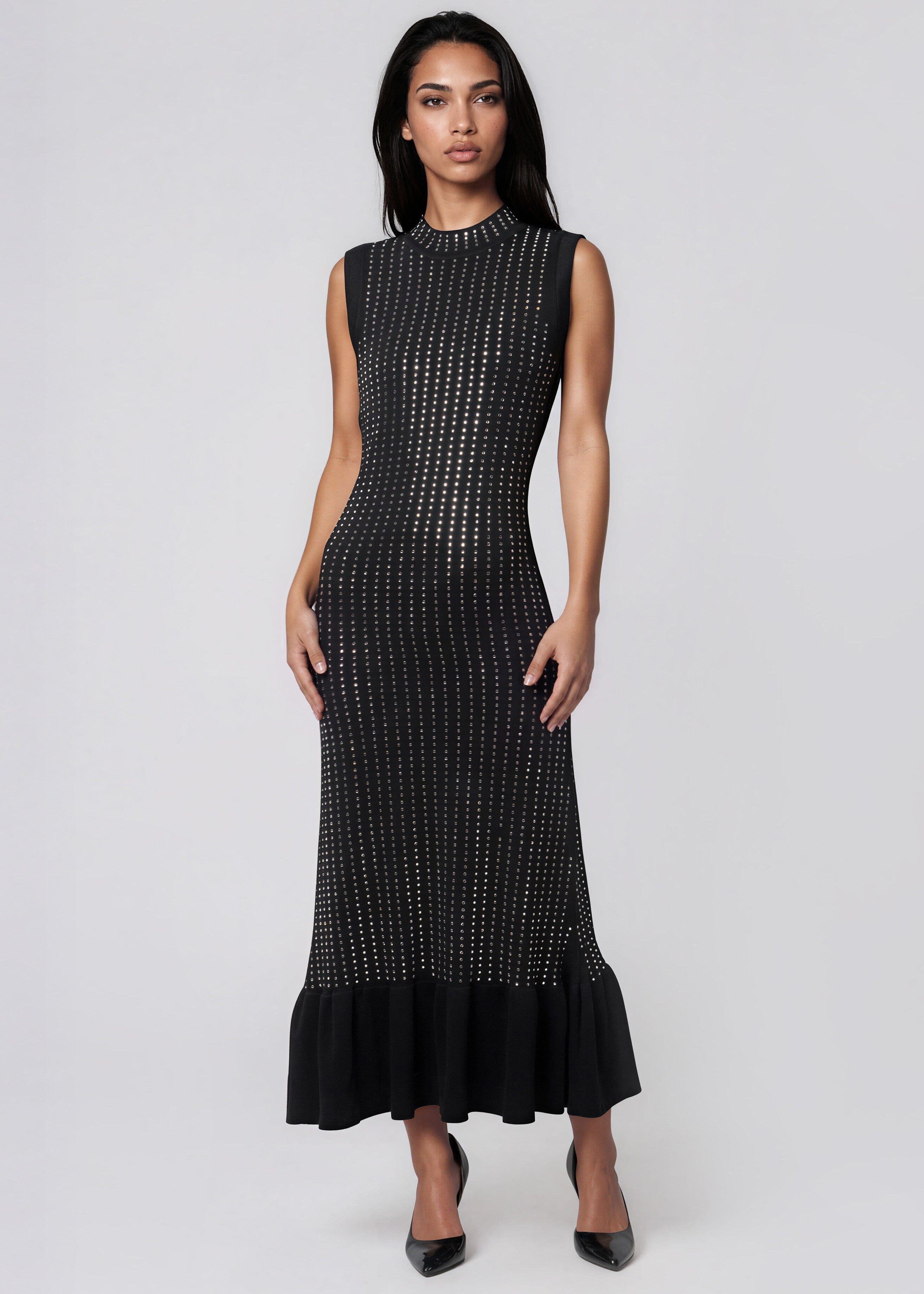 hex knit dress Rent Hot Pink Hex Knit Dress - Reformation