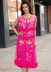 Ruffle Trim Tulle Overlay Layering Pieces Kate Hewko 