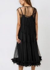 Ruffle Trim Tulle Overlay Layering Pieces Kate Hewko 