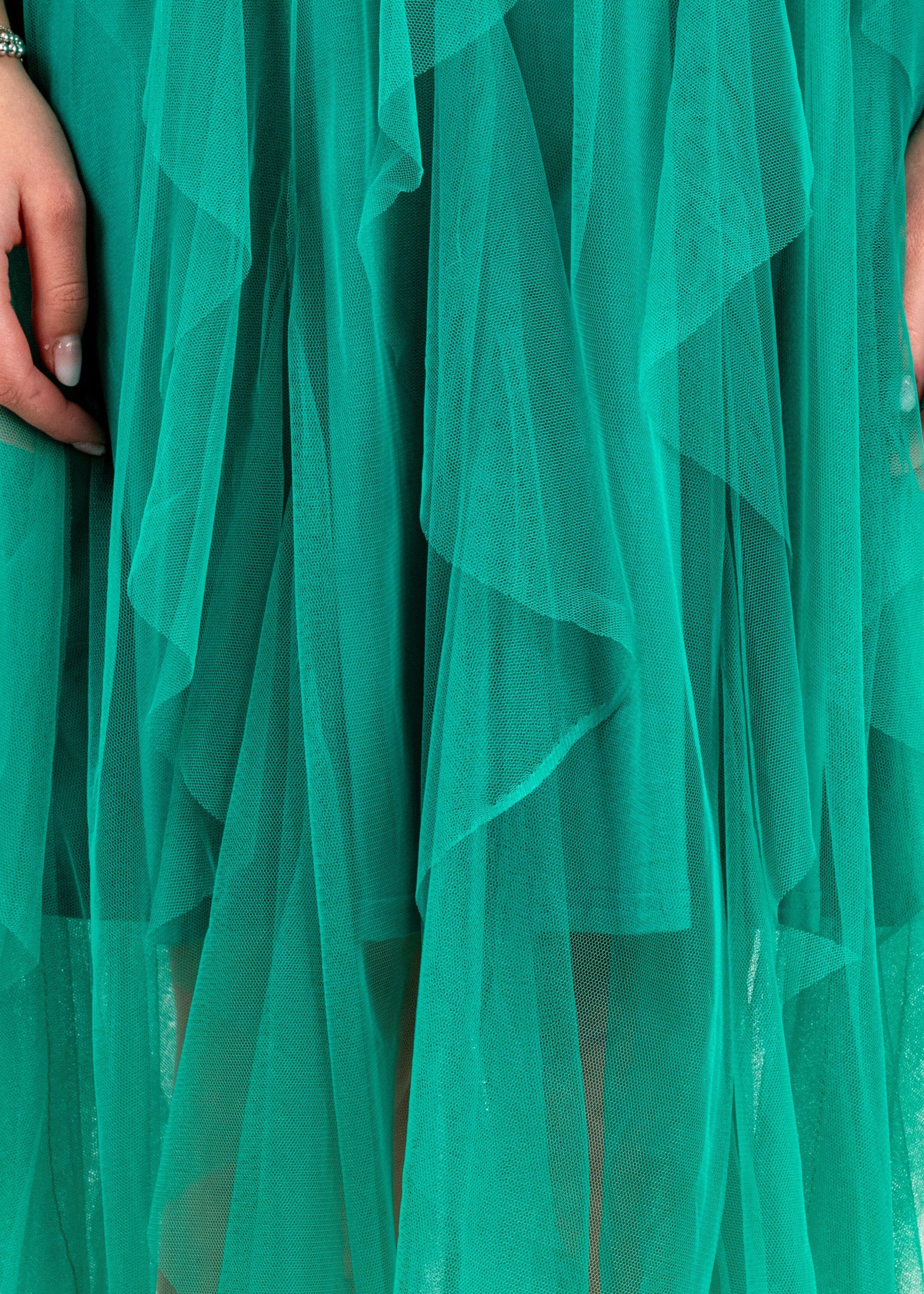 Ruffle Tulle Slip Dress Ruffle Tulle Slip Dress