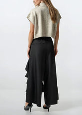 Ruffle Wrap Trousers Pants Kate Hewko 