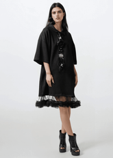 Ruffled Tulle Hem Punk Tee Dress Dresses Kate Hewko 