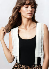 Ruffled Tulle Suspender Belts Kate Hewko 