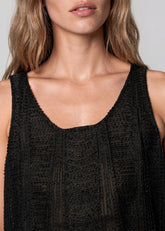 Scallop Hem Beaded Tank Tank Tops Kate Hewko 