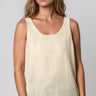 Scallop Hem Beaded Tank Tank Tops Kate Hewko 
