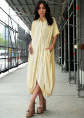 Scallop Hem Speckled Button Up Layering Pieces Kate Hewko 