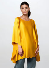 Scallop Trim Batwing Blouse Blouses Kate Hewko 