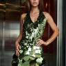Sequin Disc Halter Dress Dresses Kate Hewko 
