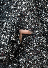 Sequin Puffer Bomber Jacket Outerwear Kate Hewko 