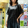 Sequin Tassel Hem Tee Tees Kate Hewko 