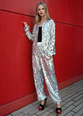 Sequin Two Piece Jogger Set Two Piece Sets Kate Hewko 