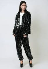 Sequin Two Piece Jogger Set Two Piece Sets Kate Hewko 