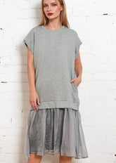 Sheer Hem Tunic Tank Top Tank Tops Kate Hewko 