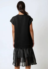 Sheer Hem Tunic Tank Top Tank Tops Kate Hewko 