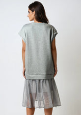 Sheer Hem Tunic Tank Top Tank Tops Kate Hewko 