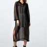 Sheer Mesh Hooded Overlay Layering Pieces Kate Hewko 