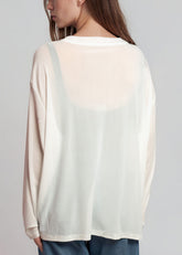 Sheer Mesh Long Sleeve Long Sleeve Tees Kate Hewko 