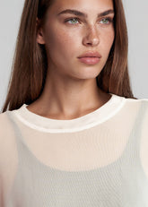 Sheer Mesh Long Sleeve Long Sleeve Tees Kate Hewko 