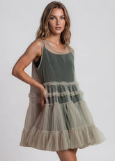 Sheer Tulle Babydoll Tunic Tunics Kate Hewko 