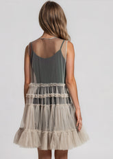 Sheer Tulle Babydoll Tunic Tunics Kate Hewko 