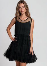 Sheer Tulle Babydoll Tunic Tunics Kate Hewko 