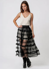 Sheer Tulle Layering Skirt Skirts Kate Hewko 