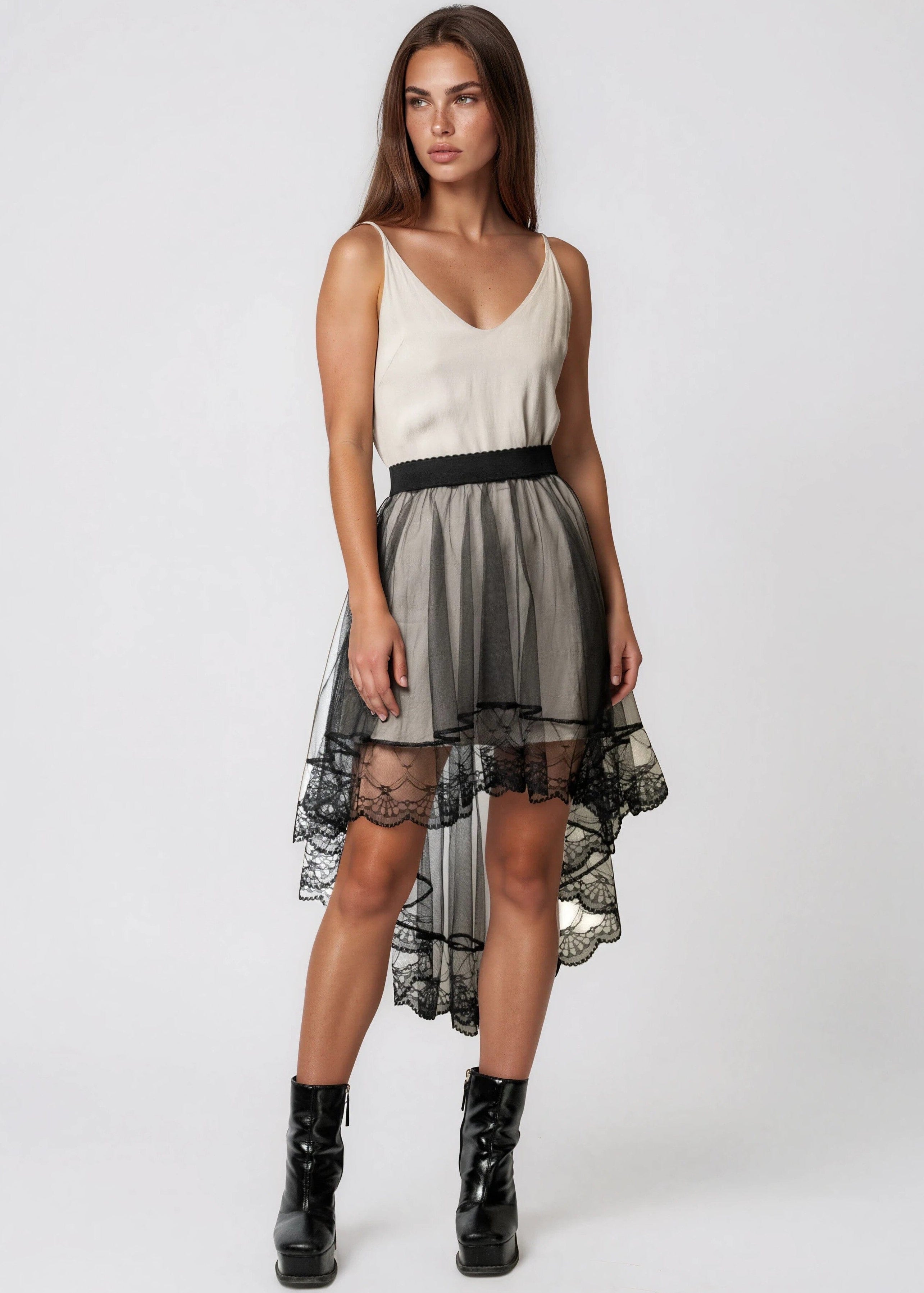 sheer skirts and dresses Pleated Semi Mesh Skirt Bodysuit Stlye Dress or upscale parties 24 Ways to Make a