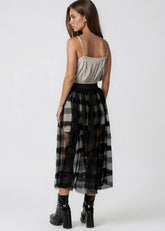 Sheer Tulle Layering Skirt Skirts Kate Hewko 