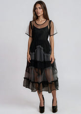 Sheer Tulle Tee Overlay Layering Pieces Kate Hewko 