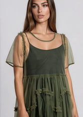 Sheer Tulle Tee Overlay Layering Pieces Kate Hewko 