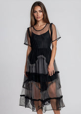 Sheer Tulle Tee Overlay Layering Pieces Kate Hewko 