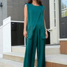 Silky Crossover Pant Set Two Piece Sets Kate Hewko 
