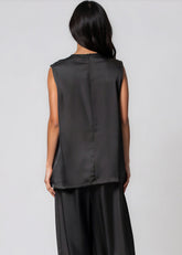 Silky Crossover Pant Set Two Piece Sets Kate Hewko 