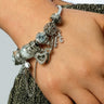 Silver Charm Bangle Bracelet Bracelets Kate Hewko 