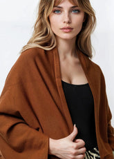 Slouchy Knitted Shrug Cardigan Cardigans Kate Hewko 