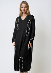 Statement Stitch Knit Sweater Dress Dresses Kate Hewko 