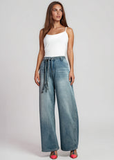 Studded Baggy Denim Pant Pants Kate Hewko 