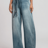 Studded Baggy Denim Pant Pants Kate Hewko Light Denim S 