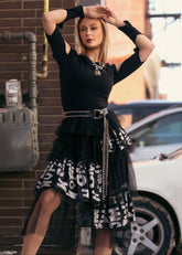 Studded Long Knot Belt Belts Kate Hewko 